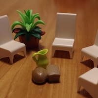 Hauskreis Stuhlkreis mit Brot und Wein